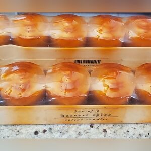 FREE WITH PURCHASE! Six Pier 1 Harvest Spice Votice Candles, New In Box